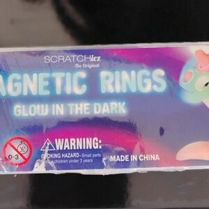 Source Unknown Glow in the Dark Magnetic Rings
